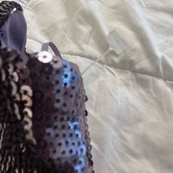 Fashion Nova Lilac Sequined Homecoming/Cocktail Dress, NWOT, s-XS - Picture 5 of 7